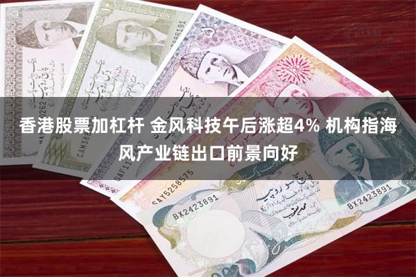 香港股票加杠杆 金风科技午后涨超4% 机构指海风产业链出口前景向好
