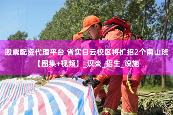 股票配资代理平台 省实白云校区将扩招2个南山班【图集+视频】_汉炎_招生_设施